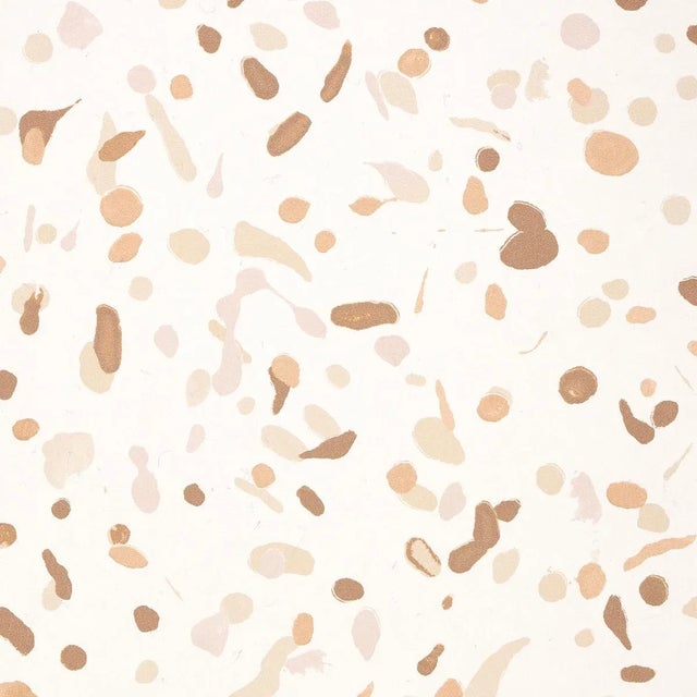 Abstract Sample - Schumacher x Backdrop Los Cosmos Wallpaper in Earth For Sale - Image 3 of 6