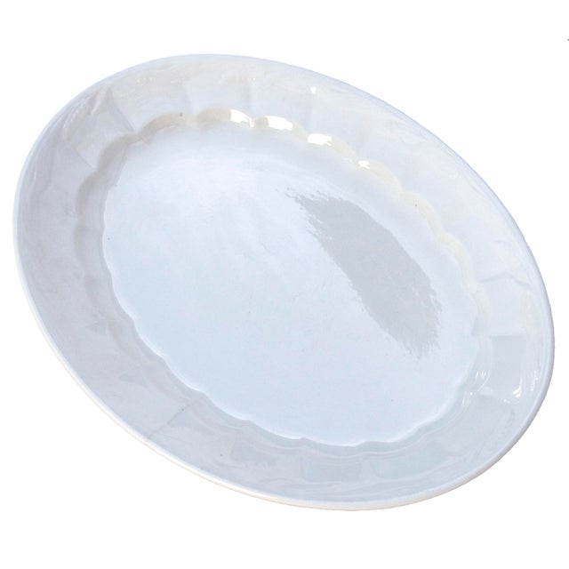 Antique English Ironstone Platter For Sale In Los Angeles - Image 6 of 8