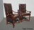 Theodore Alexander Brown Leather Library Side Chairs French Traditional - a Pair For Sale - Image 13 of 13