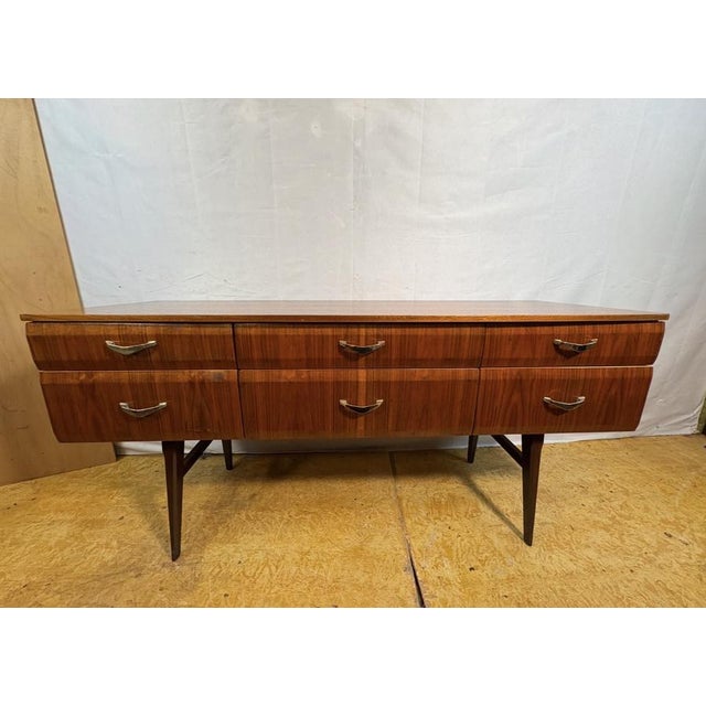 Mid-Century Modern Mid-Century Tola Wood Sideboard by Alphons Loebenstein for Meredew, 1960s For Sale - Image 3 of 12