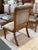 Off-white Kreiss Fleur Di Lis Dininig Room Chairs, Set of Eight For Sale - Image 8 of 12