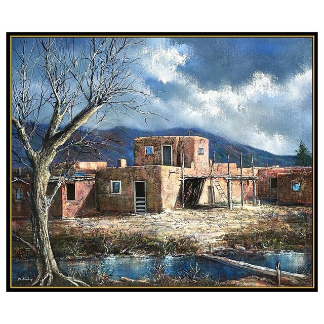 Traditional Mid 20th Century Adobe By Water, Pawel Kontny For Sale - Image 3 of 5
