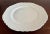 VINTAGE HAVILAND LIMOGES FRANCE RANSON BLANK WHITE 5 PIECE PLATE SETTING BONE CHINA SCALLOPED EDGES. SET INCLUDES DINNER...