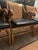 Brown Set of 6 Mid Century Cane Back Armchairs For Sale - Image 8 of 10