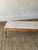 1950s French Provincial Marble and Carved Maple Coffee Table For Sale - Image 4 of 14