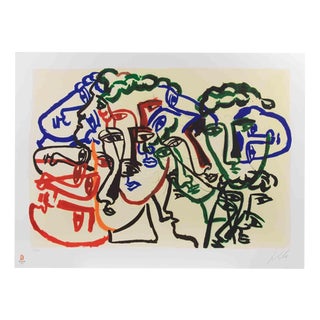 Sandro Chia, Untitled, Lithograph, 2008 For Sale