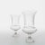 - Pair of large antique glass vases in classical Greek krater / amphora form. Western European, possibly French or...