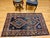 19th Century Caucasian Kazak Area Rug, Hand-Knotted Wool, Blue, Ivory For Sale - Image 13 of 13