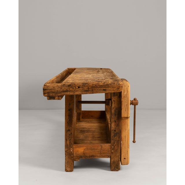 20th Century French Wooden Work Table For Sale - Image 9 of 18