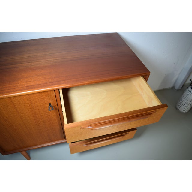 1960s Mid-Century Modern Teak Sideboard by Heinrich Riestenpatt, 1960s For Sale - Image 5 of 13