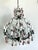 Vintage Regency Cut Crystal Chandelier For Sale In West Palm - Image 6 of 6