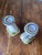 White Pair of Hand Painted Bunny Rabbit Terracotta Candlestick Holders, Made in Portugal For Sale - Image 8 of 11