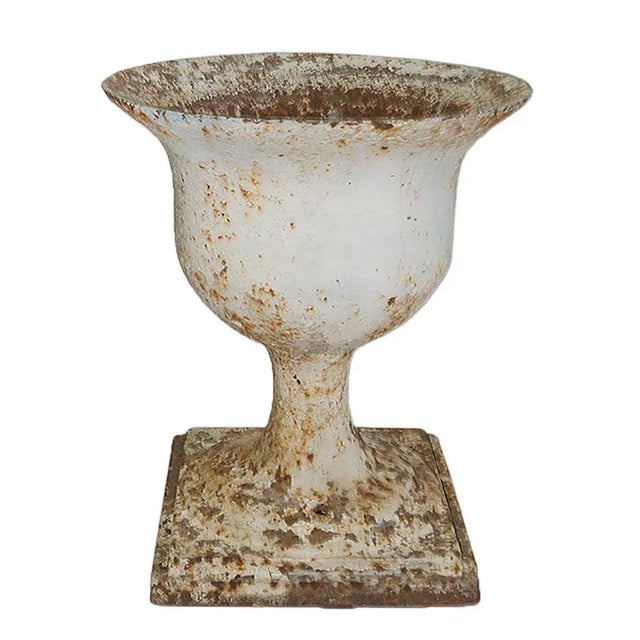 Garden Urn - Antique Cast Iron For Sale - Image 4 of 6