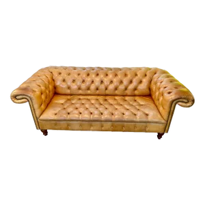 Vintage Leather Chesterfield Sofa