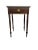 Late 20th Century Mahogany One-Drawer Side Table With Spindle Leg and Brass Handle For Sale In Tulsa - Image 6 of 11