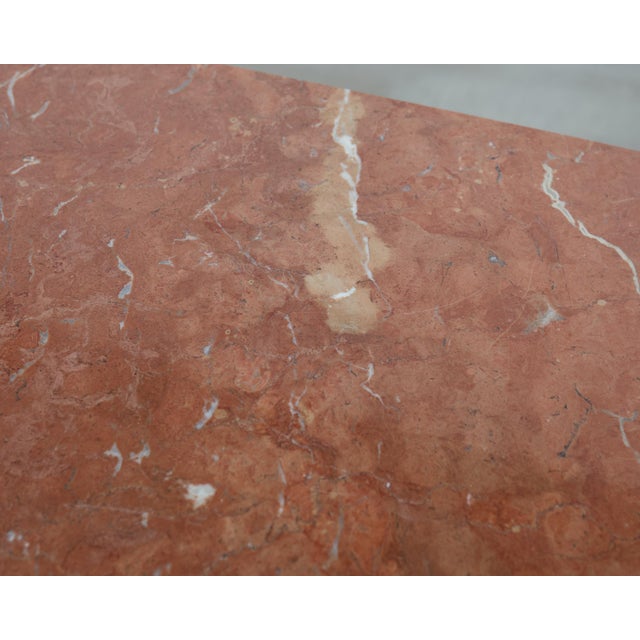 Italian Baroque Style Marble Top Console Table For Sale - Image 14 of 18