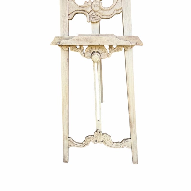 Vintage Baroque Style Floor Art Easel For Sale - Image 4 of 6
