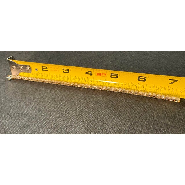 Ladies 14k Gold Diamond Tennis Bracelet 7in. (4.0 Ct.) For Sale - Image 4 of 8