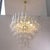 Italian Petal Suspension Lamp in Murano Glass For Sale - Image 4 of 14