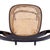 1920 Art Deco Bent Oak & Cane Chair No. 144 Attributed to Thonet For Sale - Image 9 of 9