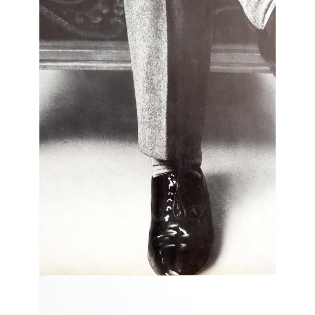 Black The Philanthropist Original Silkscreen by F+r Grindler, 1970s For Sale - Image 8 of 10