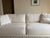 Italian Rh Bella Sofa – Belgium Linen Basket Weave | White For Sale - Image 3 of 13