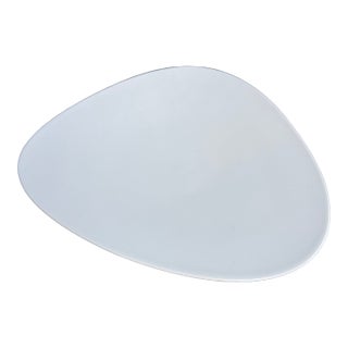 Alessi Germany Colombina White Porcelain Platter Dorinana E Massimiliano Fuksas For Sale