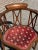 Inlaid Brown Mahogany Armchair For Sale - Image 5 of 6