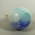1970s Modern Blue Murano Glass Long Neck Vase from Scavo, 1970s For Sale - Image 5 of 12