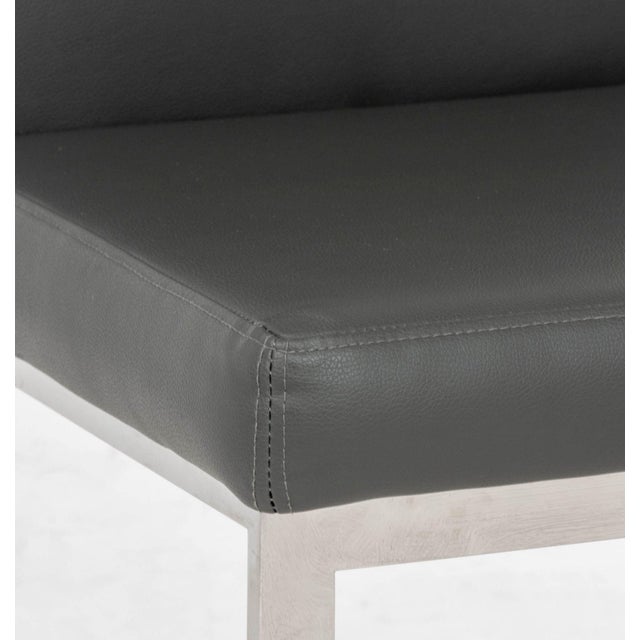 Milo Baughman Style Chrome Dining Chairs, 4 For Sale In New York - Image 6 of 8