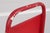 Red Charney Industrial Metal Chair Sculpture Seat For Sale - Image 8 of 15