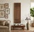 1970s Vintage Restored Relief Floral Motif Rectangular Wood Wall Panel A For Sale - Image 5 of 10