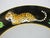 Boho Chic Lynn Chase 1988 Safari Jaguar Jungle Cat 24k Gold Detail 9 1/4" Rimmed Soup Bowl For Sale - Image 3 of 11