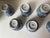 Blue Antique Japanese Blue and White Teacups - Set/Collection of 12 - For Sale - Image 8 of 18