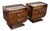 Michael Amini for Aico Cloche Nightstands, Bourbon, Pair For Sale