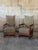 Tan Wouda Style Dutch Haagse School Chairs in Velvet, Pair For Sale - Image 8 of 12