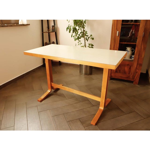 Table with Umakart Top by Ludvik Volak for Drevopodnik Holesov, 1970s For Sale - Image 12 of 13