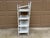 19th Century American Victorian White Painted Bamboo Four-Tier Étagère For Sale - Image 12 of 14