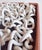 Abstract Vintage Squiggles Abstract Pottery Wall or Table Sculpture, Signed L. Barton For Sale - Image 3 of 7