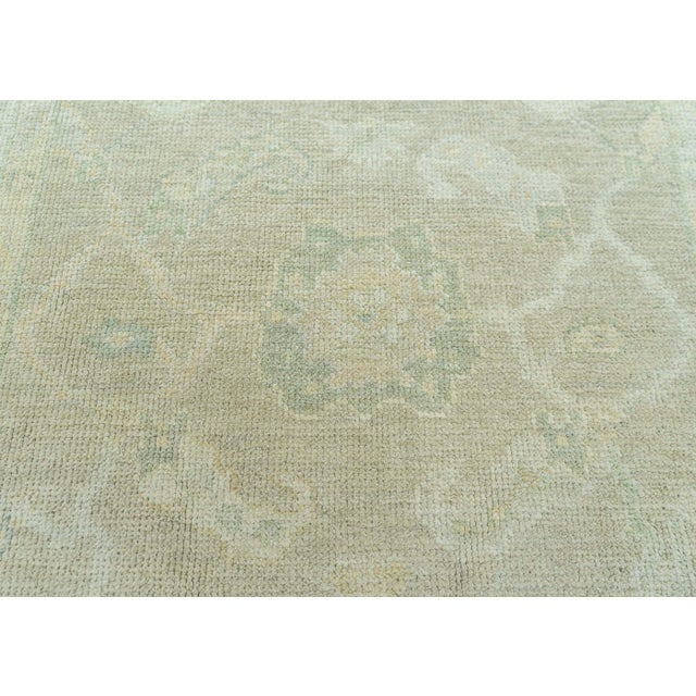 Turkish Turkish Oushak Rug 3'11"x 6'2" #19366 For Sale - Image 3 of 8