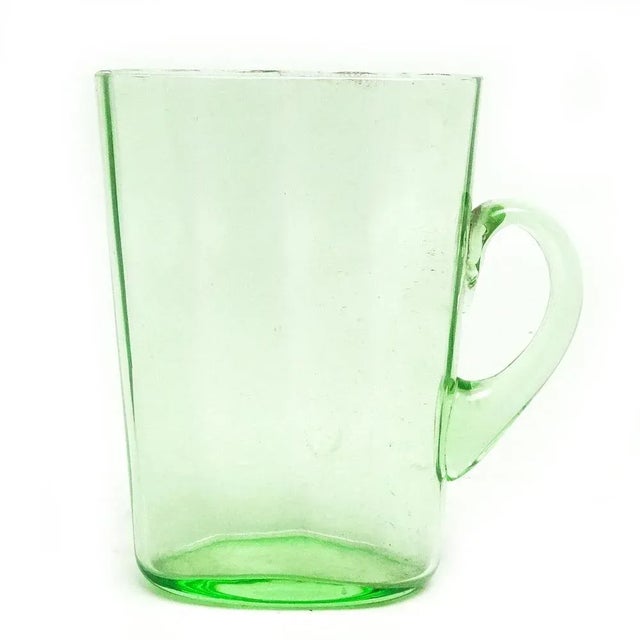 Art Deco Czechoslovakian Uranium Measuring Jug, 1930s For Sale - Image 11 of 11