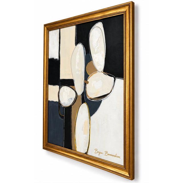 Contemporary Title: Tonal Balance Modern Painting Framed, by Bryan Boomershine For Sale - Image 3 of 8
