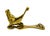 Brass Vintage Brass Horse Head Door Knocker – Equestrian / English Country Style For Sale - Image 8 of 11