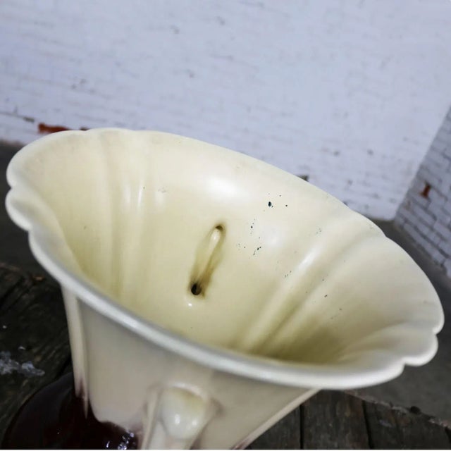 S and G Keramik Monumental Classic Style German Ceramic Floor Vase For Sale - Image 9 of 11