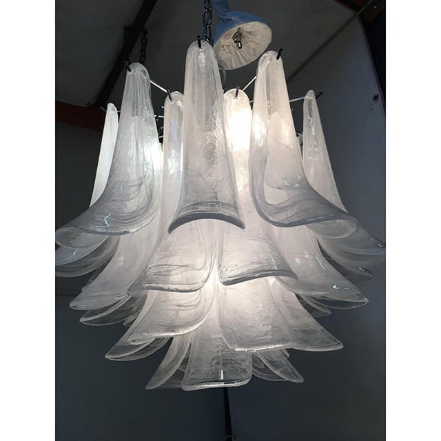 Murano Glass Sputnik Chandelier by Simoeng For Sale - Image 6 of 9