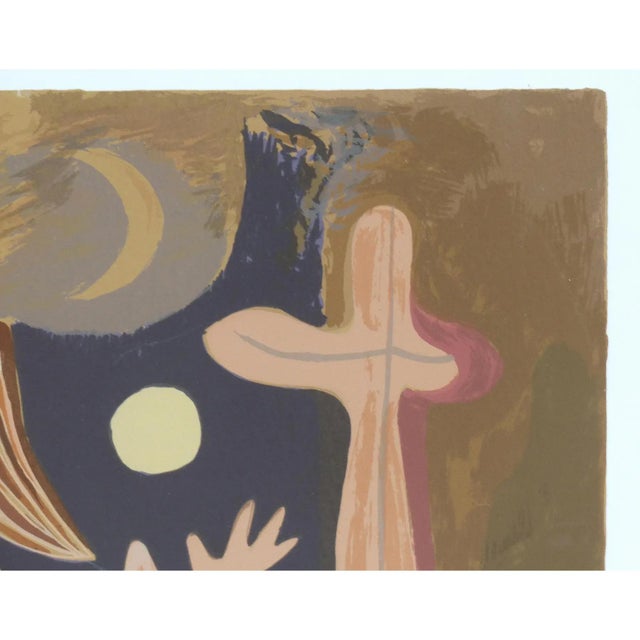 Offered for sale is a rare lithograph by Cuban artist Mario Carreño (1913-1999) titled "Mujeres y Corales" which...