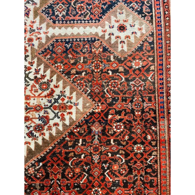 1910s Antique Persian Malayer Area Rug 10'0" X 20'0" For Sale - Image 10 of 13