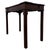 2000 - 2009 Antique English Decorative Mahogany Side Table For Sale - Image 5 of 10