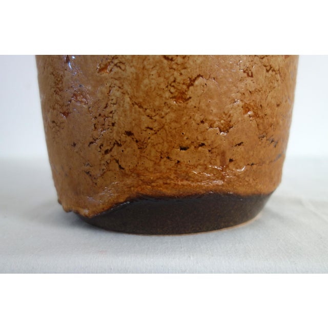 Large Fat Lava Vase from Scheurich, 1960s For Sale - Image 4 of 12