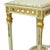Antique Louis XVI Gilded Console Side Table in Green Marble, 1890s For Sale - Image 11 of 18